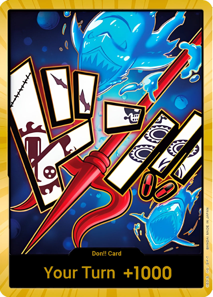[GOLD] DON!! Card (Hody Jones) PRB-01 THE BEST Premium Booster