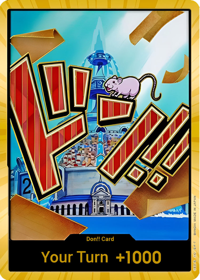 [GOLD] DON!! Card (Iceberg) PRB-01 THE BEST Premium Booster