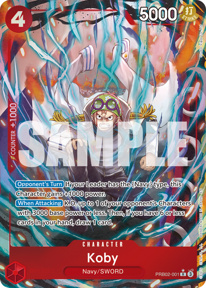 [ALTERNATE ART] Koby (Alternate Art) - R [PRB-02] Premium Booster - THE BEST - VOL. 2