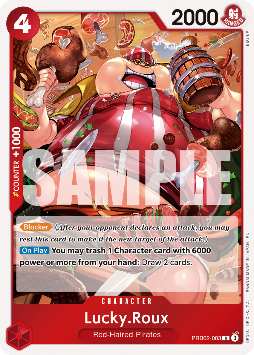 Lucky.Roux - #PRB02-003 Rare [PRB-02] Premium Booster - THE BEST - VOL. 2
