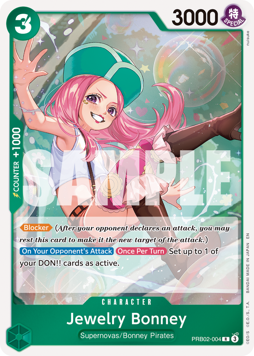 Jewelry Bonney - #PRB02-004 - Rare [PRB-02] Premium Booster - THE BEST - VOL. 2