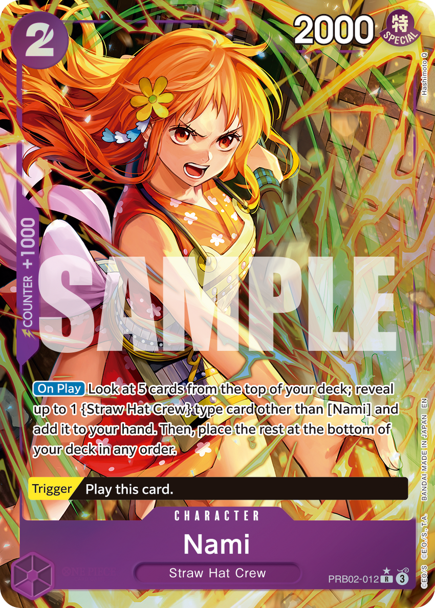 [ALTERNATE ART] Nami (Alternate Art) - R [PRB-02] Premium Booster - THE BEST - VOL. 2