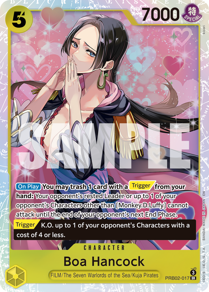 Boa Hancock - Super Rare [PRB-02] Premium Booster - THE BEST - VOL. 2