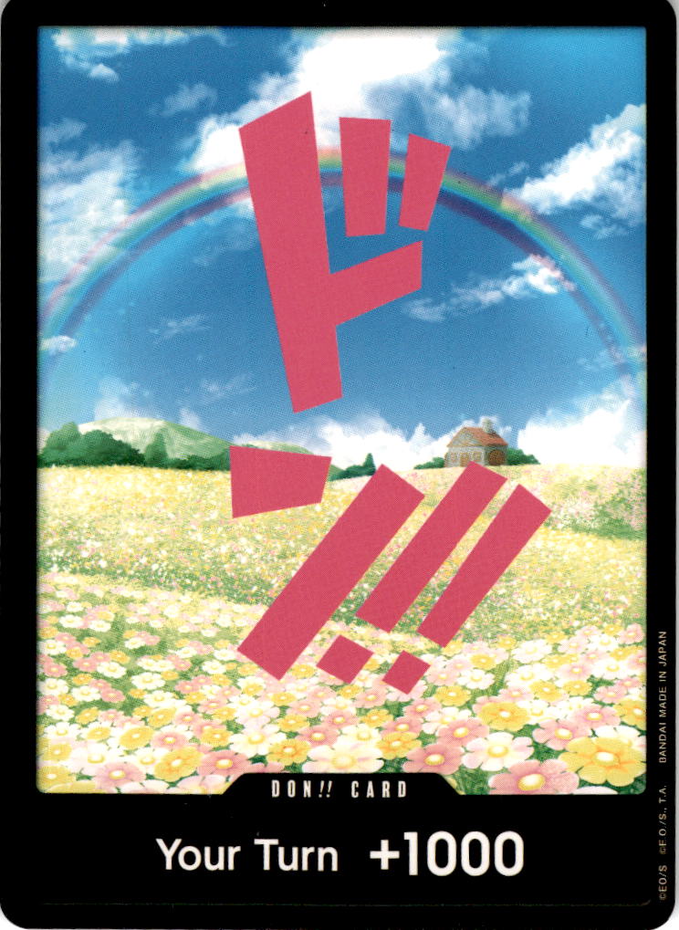 DON!! Card (Rebecca) PRB-01 THE BEST Premium Booster