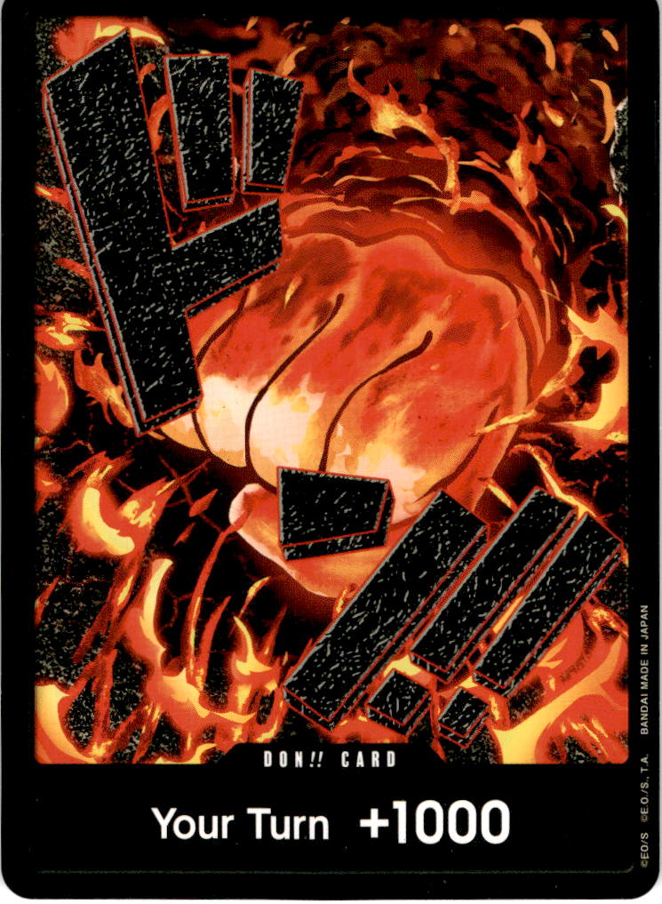 [FOIL TEXTURED] DON!! Card (Sakazuki) PRB-01 THE BEST Premium Booster
