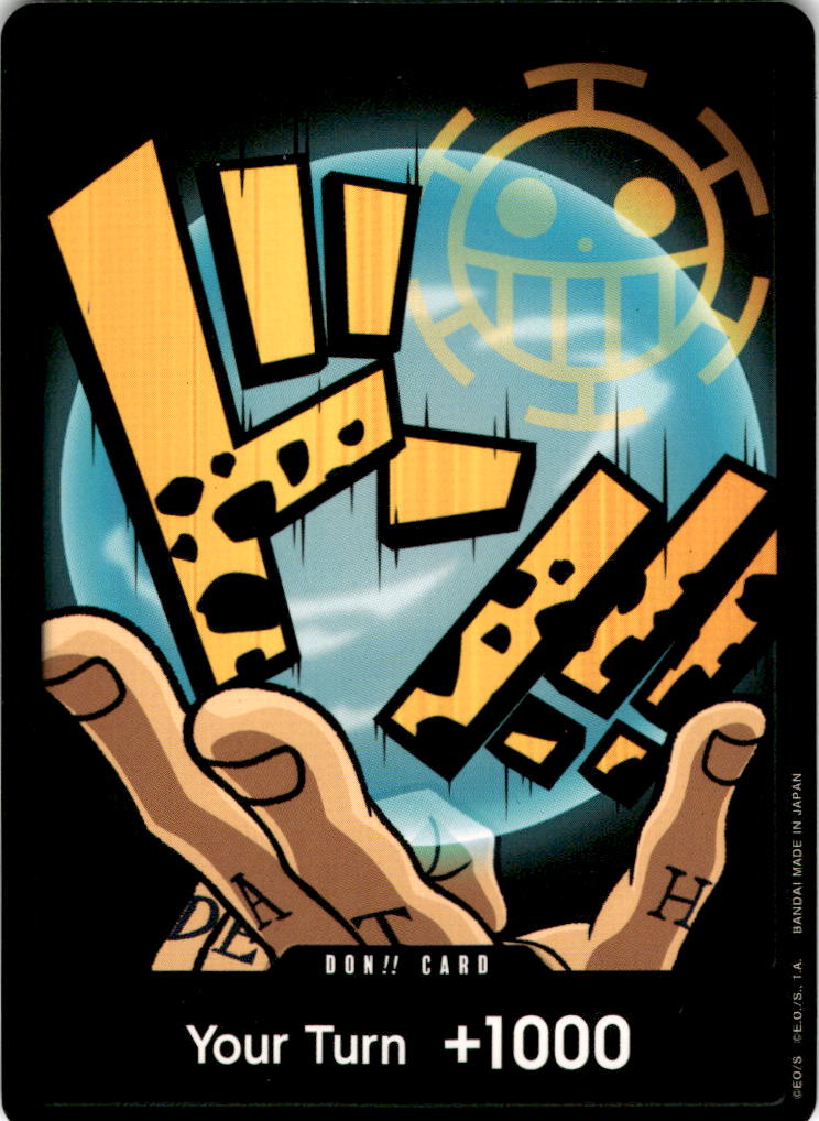 DON!! Card (Trafalgar Law) PRB-01 THE BEST Premium Booster
