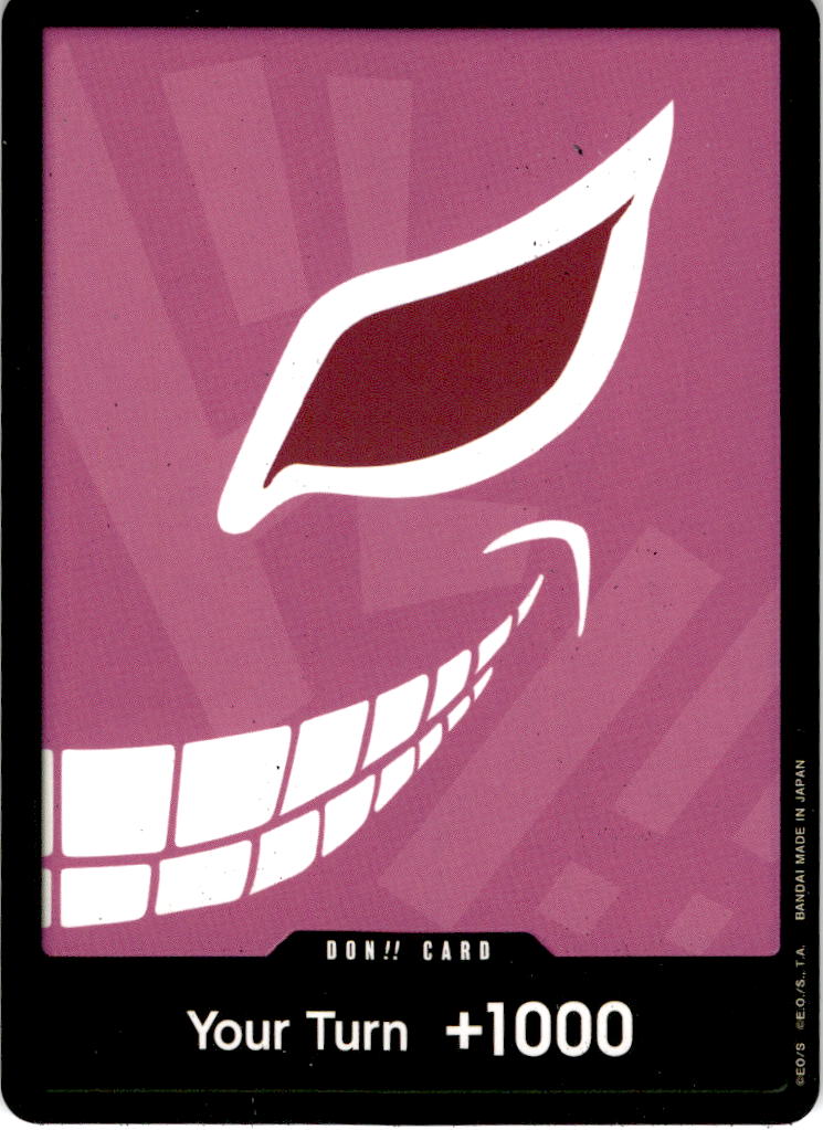 [FOIL TEXTURED] DON!! Card (Donquixote Doflamingo) PRB-01 THE BEST Premium Booster