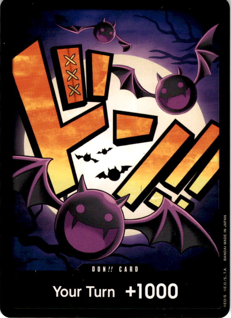 [FOIL TEXTURED] DON!! Card (Gecko Moria) PRB-01 THE BEST Premium Booster