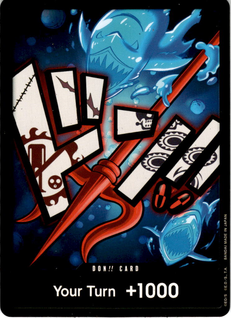 [FOIL TEXTURED] DON!! Card (Hody Jones) PRB-01 THE BEST Premium Booster