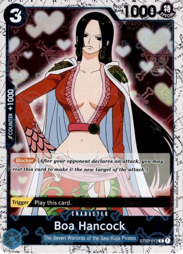 Boa Hancock [013] [Jolly Roger Foil] ST03-013 - PRB-01 THE BEST Premium Booster