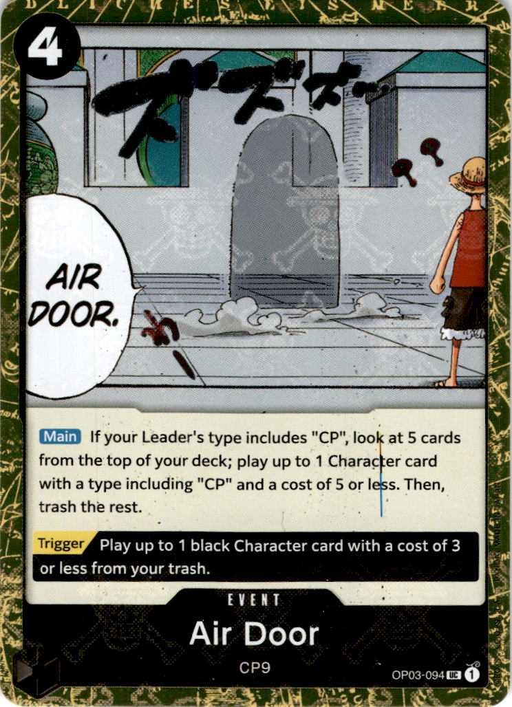 Air Door [Jolly Roger Foil] OP03-094 - PRB-01 THE BEST Premium Booster