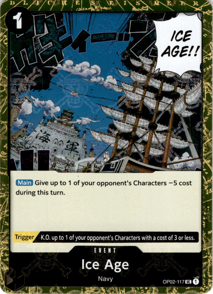 Ice Age [Jolly Roger Foil] OP02-117 - PRB-01 THE BEST Premium Booster