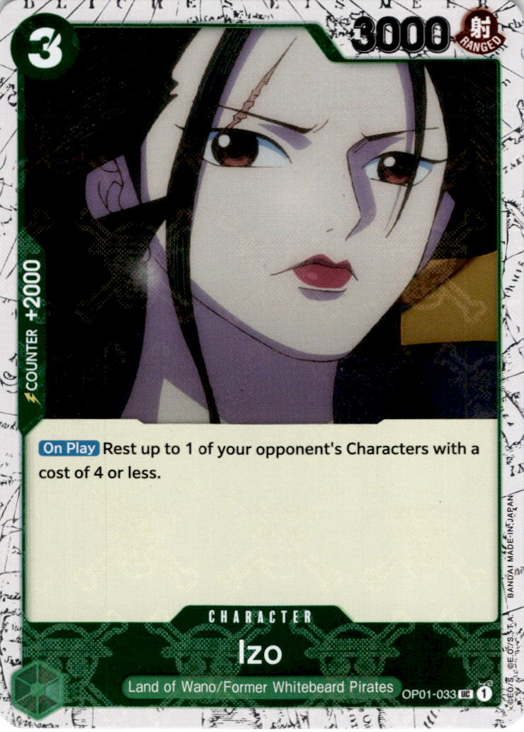 Izo [033] [Jolly Roger Foil] OP01-033 - PRB-01 THE BEST Premium Booster