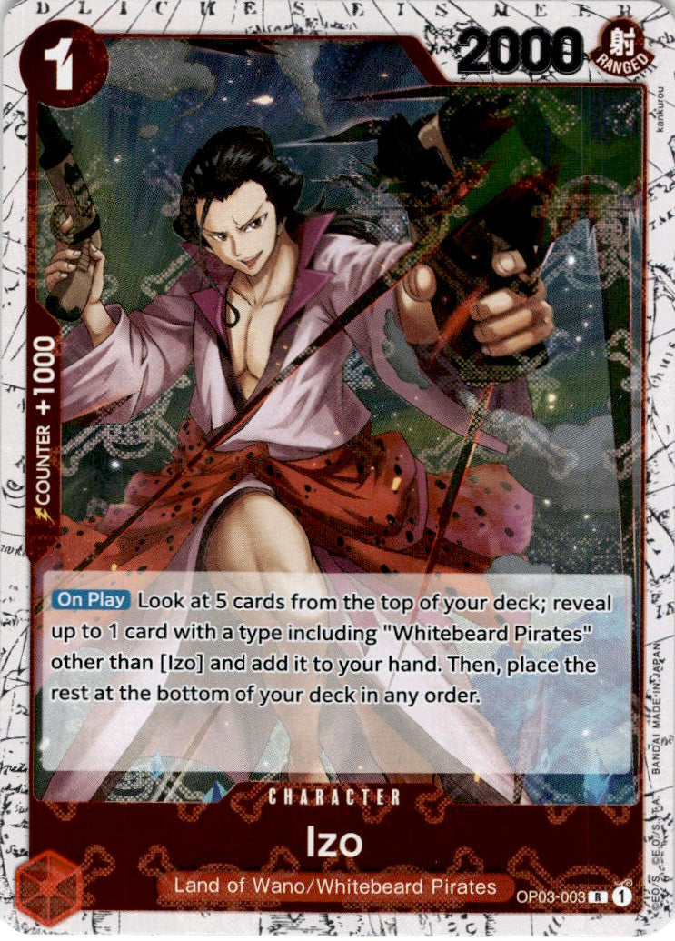 Izo [003] [Jolly Roger Foil] OP03-003 - PRB-01 THE BEST Premium Booster