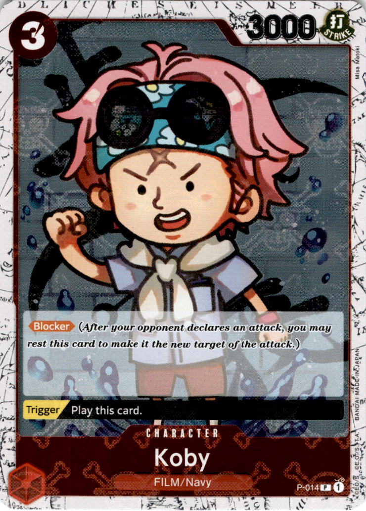 Koby [Jolly Roger Foil] P-014 - PRB-01 THE BEST Premium Booster