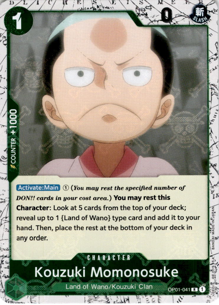 Kozouki Momonosuke [Jolly Roger Foil] OP01-041 - PRB-01 THE BEST Premium Booster