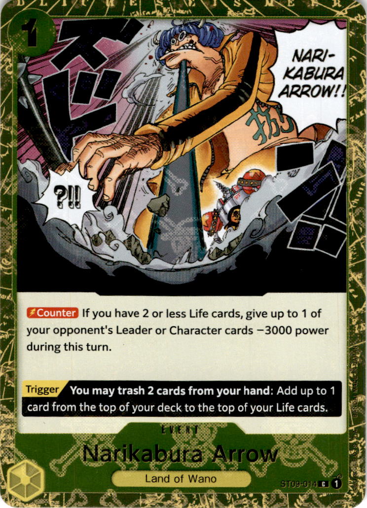Narikabura Arrow [Jolly Roger Foil] ST09-014 - PRB-01 THE BEST Premium Booster