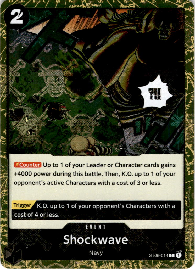 Shockwave [Jolly Roger Foil] ST06-014 - PRB-01 THE BEST Premium Booster