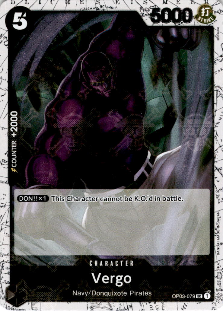 Vergo [Jolly Roger Foil] OP03-079 - PRB-01 THE BEST Premium Booster