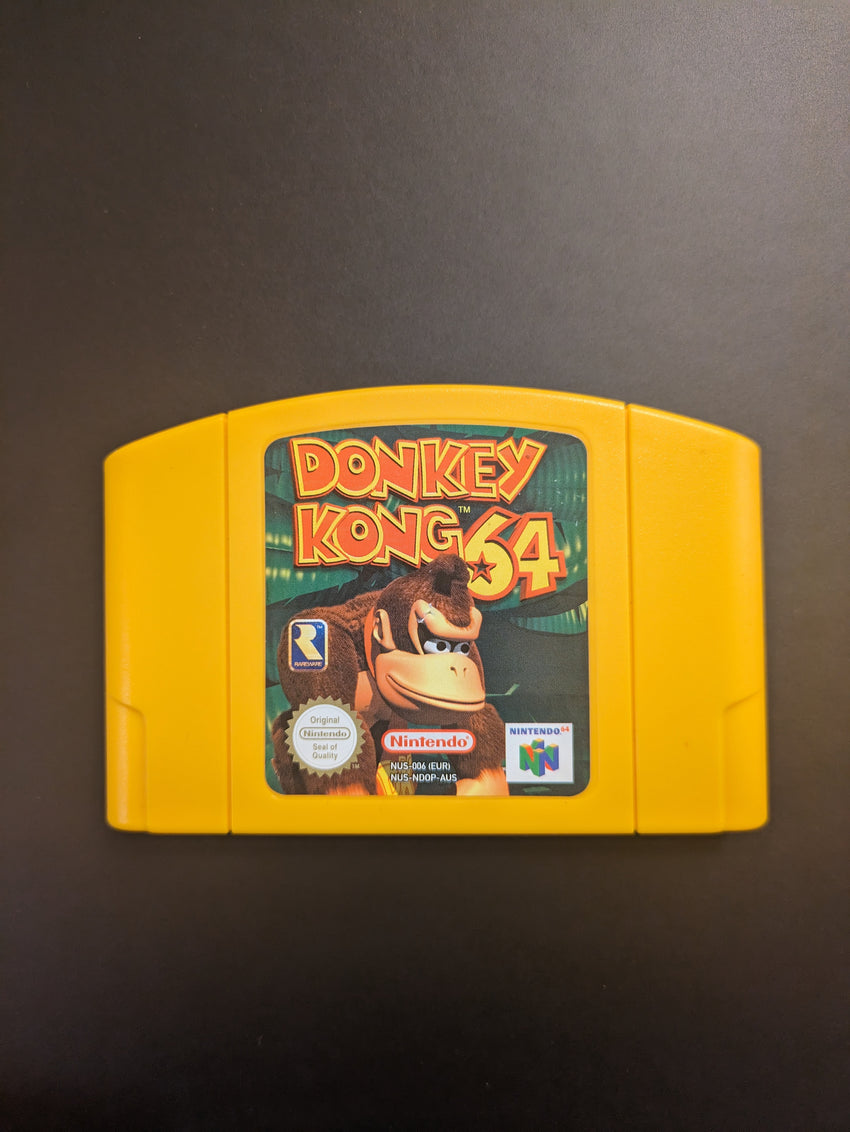 Donkey Kong Nintendo 64 Pal Cartridge