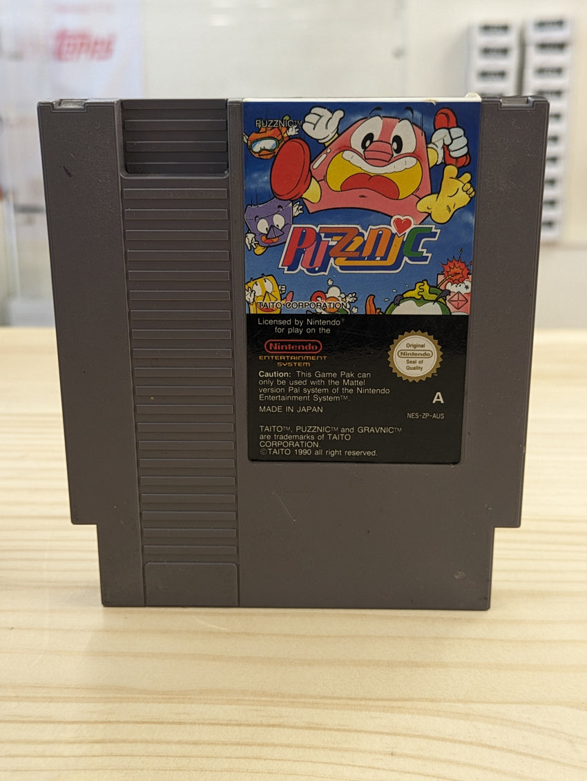 Puznic Nintendo Entertainment Sysytem Pal Cartridge