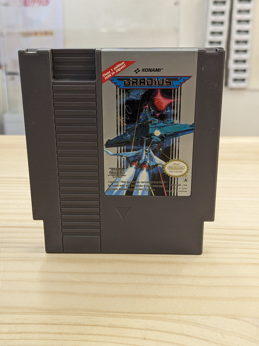 Gradius Nintendo Entertainment Sysytem Pal Cartridge