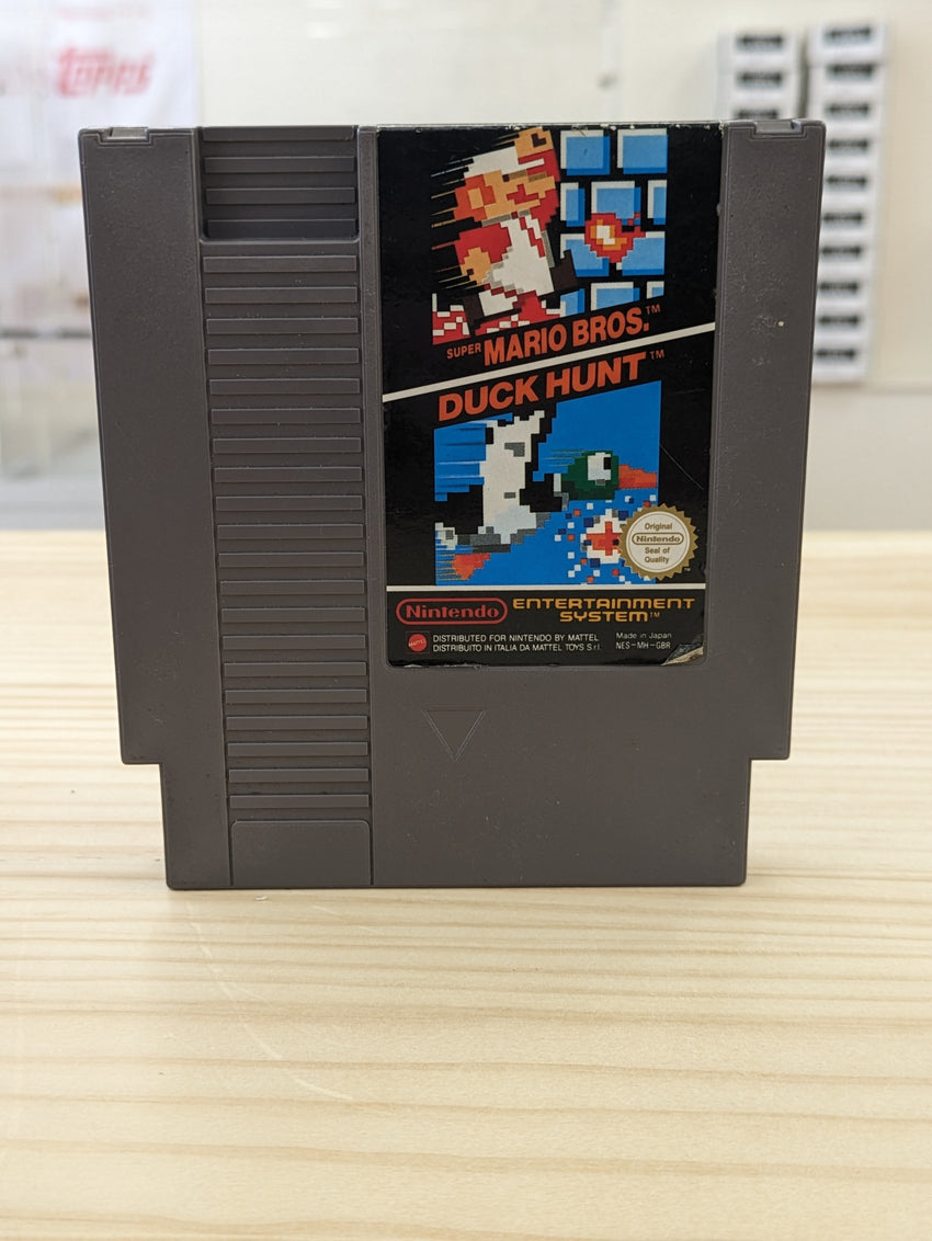 Mario Bros. + Duck Hunt Nintendo Entertainment Sysytem Pal Cartidge-Cherry Collectables