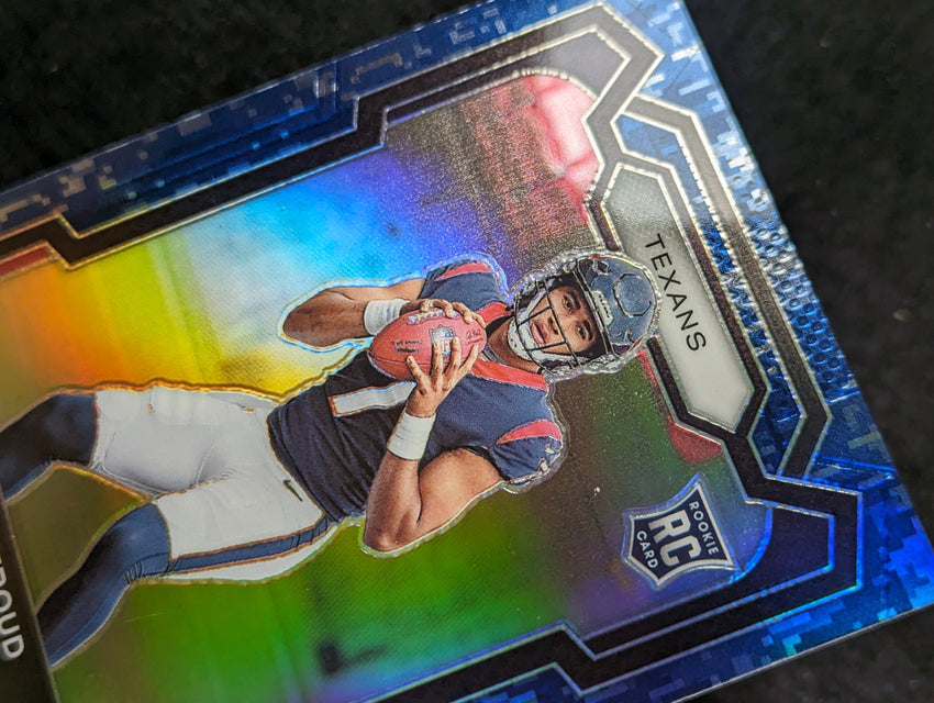 2023 Prizm Football C.J. STROUD Rookie Navy Camo 15/25