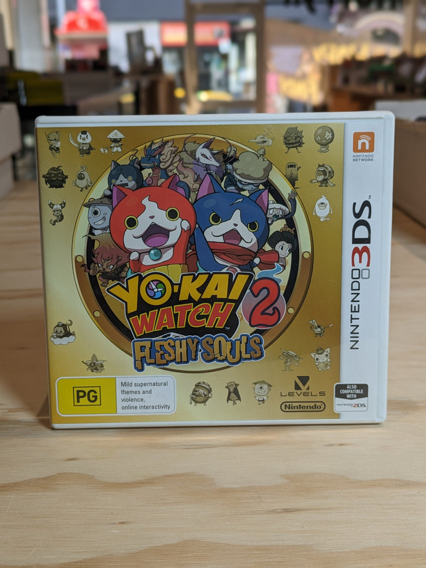 YO-KAI WATCH 2 FLESHY SOULS Nintendo 3DS Aus PAL