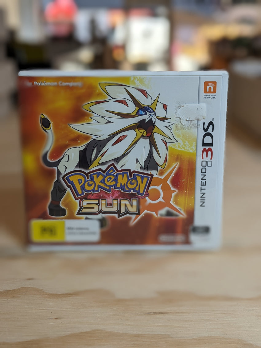 POKEMON SUN Nintendo 3DS Aus PAL