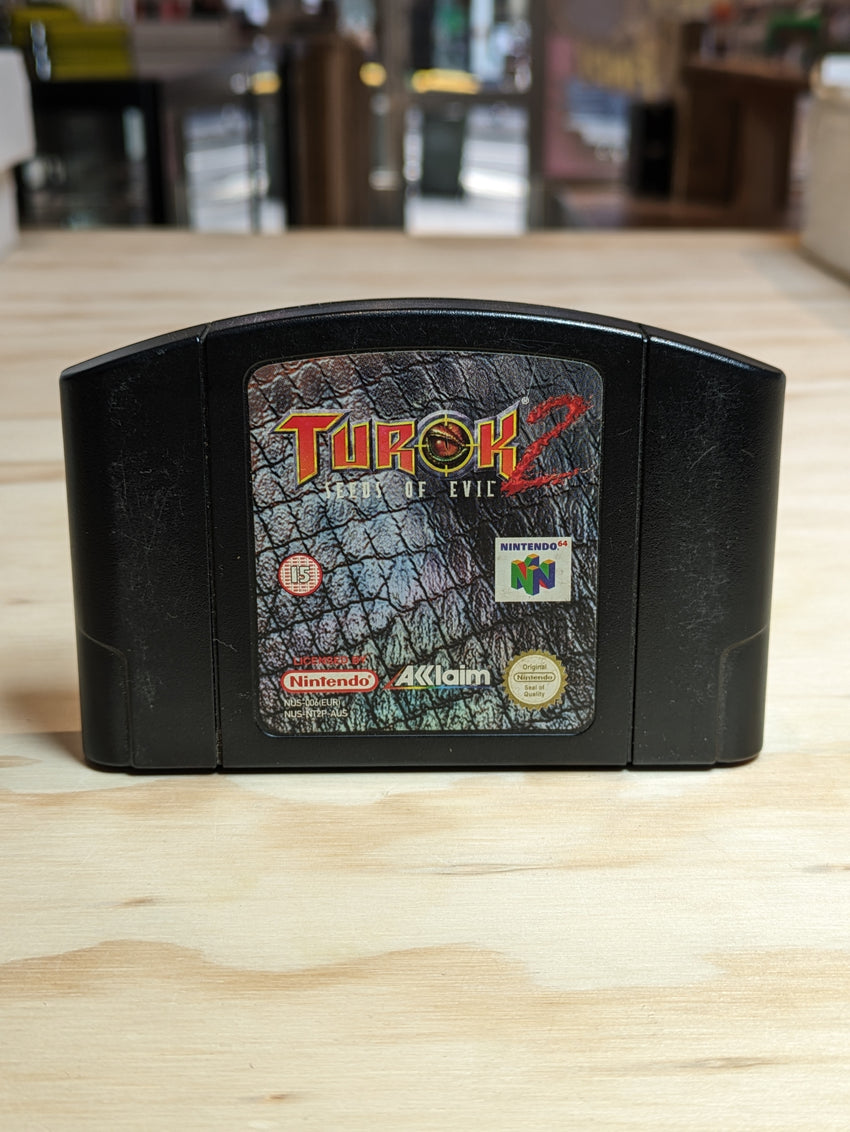 TUROK 2 SEEDS OF EVIL Nintendo 64 PAL Cartridge