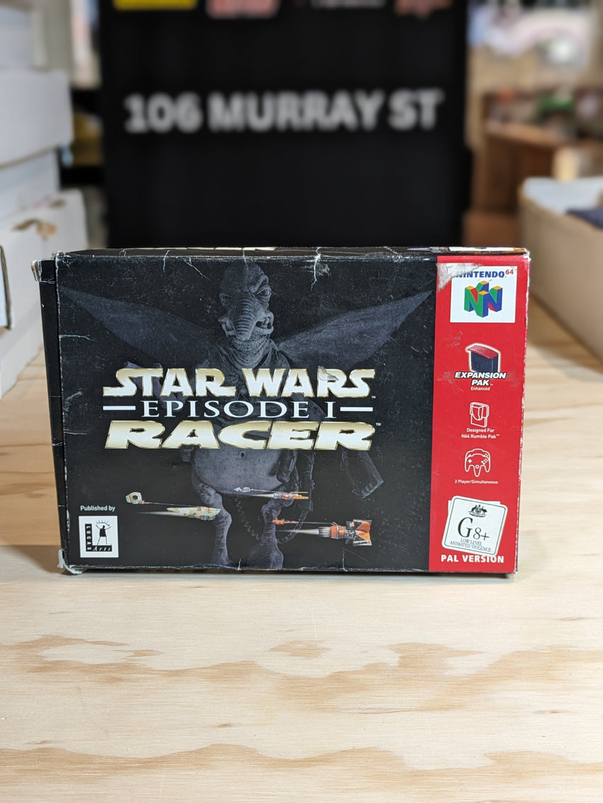 STAR WARS EPISODE 1 RACER Nintendo 64 PAL Boxed Game