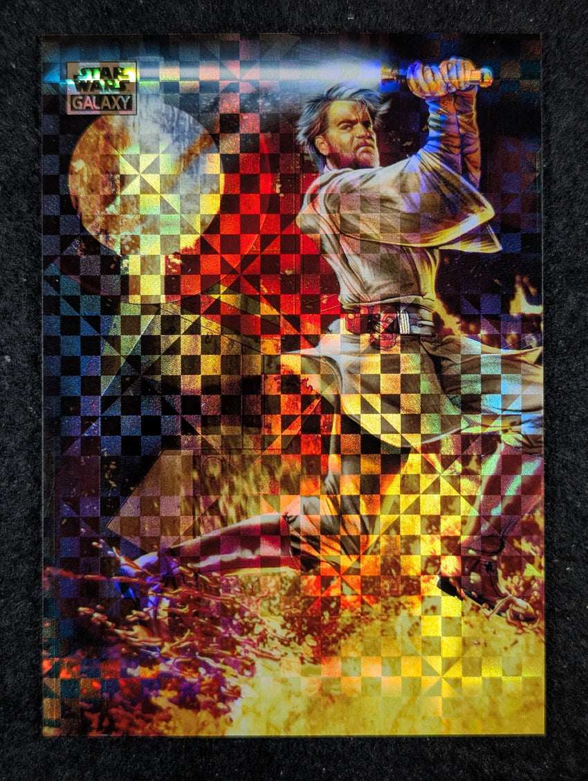 2024 Star Wars Chrome Galaxy OBI-WAN KENOBI Base X-Fractor 3/10