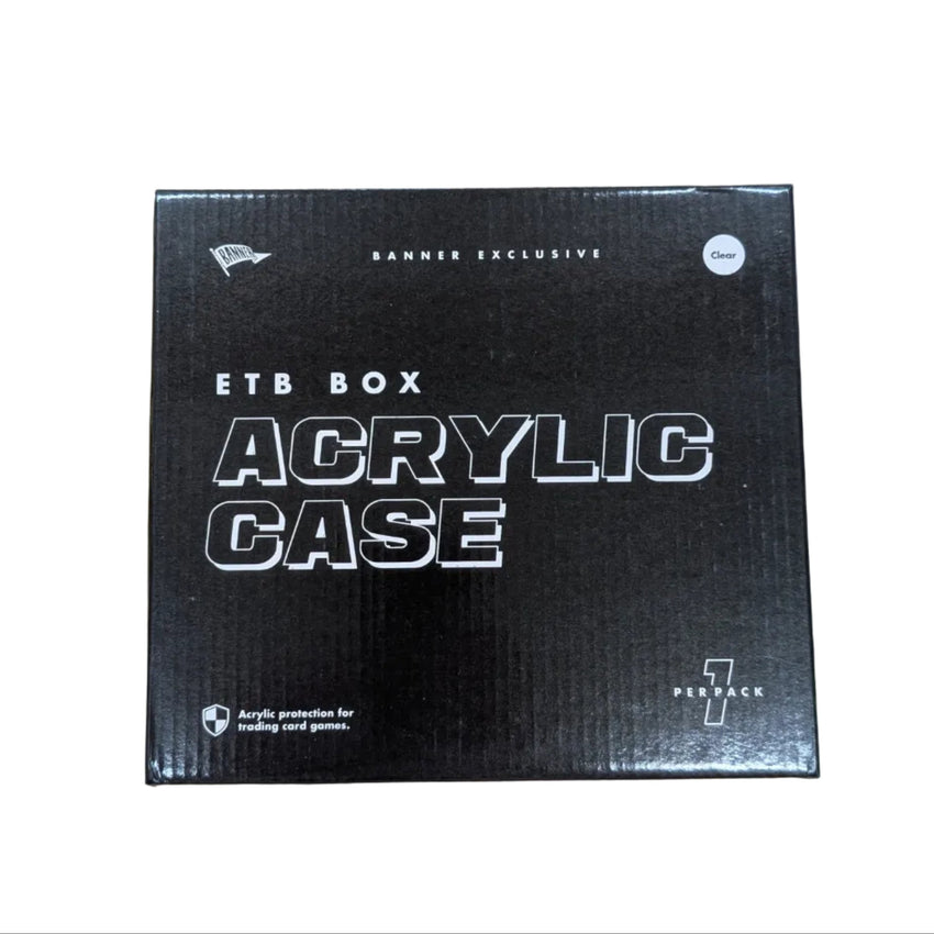 Banner Acrylic Protective Display Case - Elite Trainer Box