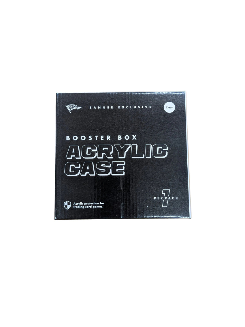 Banner Acrylic Protective Display Case - English Booster Box