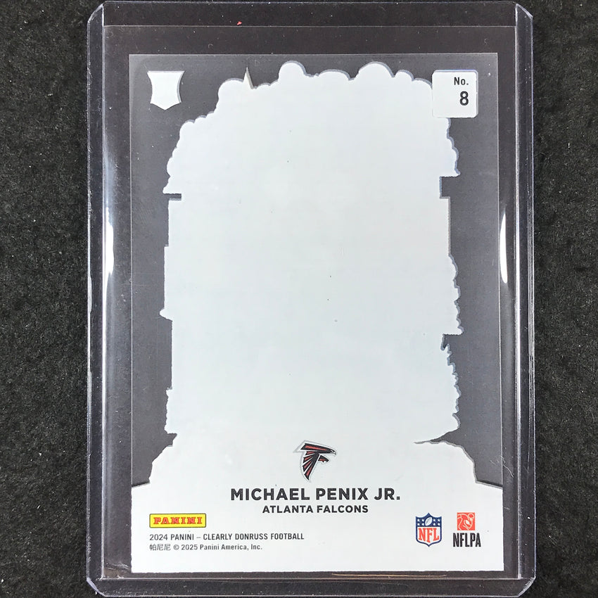 2024 Clearly Donruss Football MICHAEL PENIX JR. Uptowns Rookie SSP #8