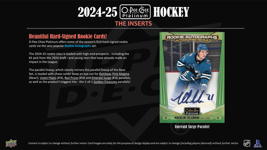 2024-25 Upper Deck O-Pee-Chee Platinum Hockey Blaster Box