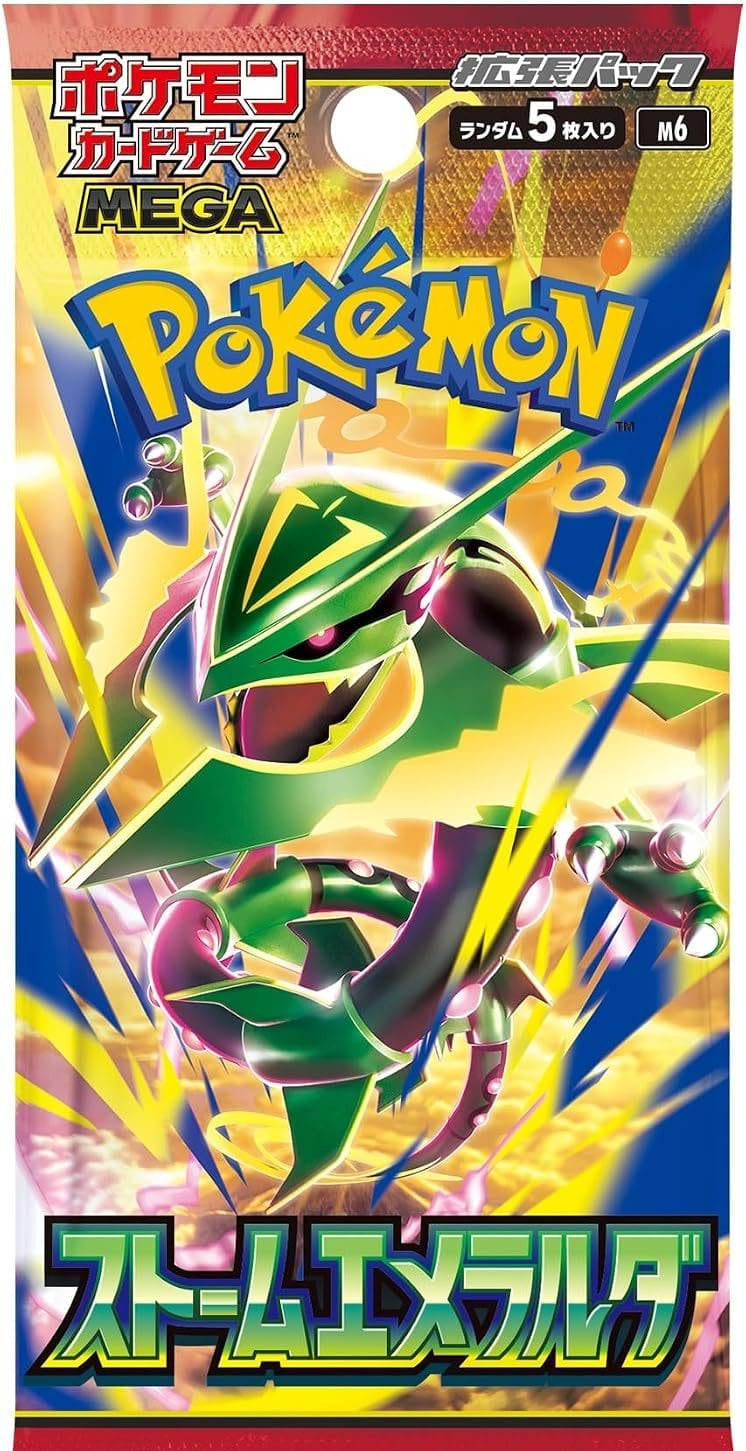 Pokemon TCG JAPANESE [ m6 ] Storm Esmeralda Booster Pack