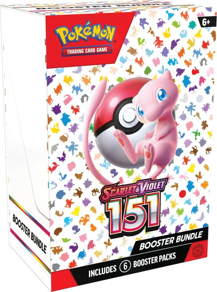 Pokemon TCG SV3.5 Scarlet & Violet 151 6-Pack Booster Bundle