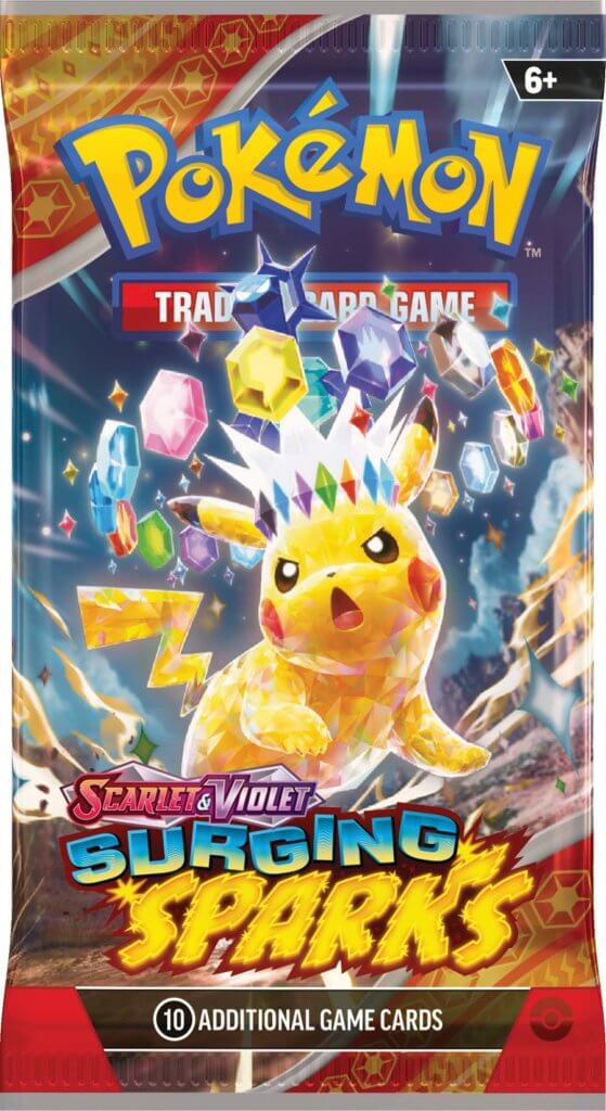 Pokemon TCG SV07 Surging Sparks Booster Pack