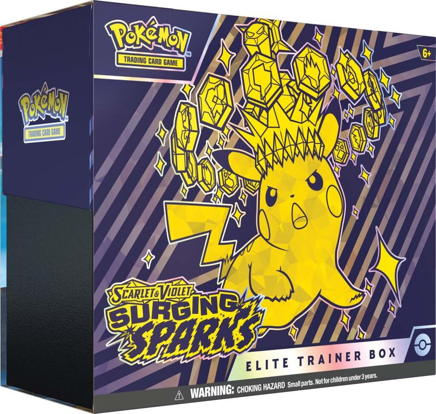Pokemon TCG SV07 Surging Sparks Elite Trainer Box