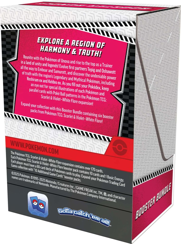 Pokemon TCG SV10.5 Scarlet & Violet - White Flare Booster Bundle