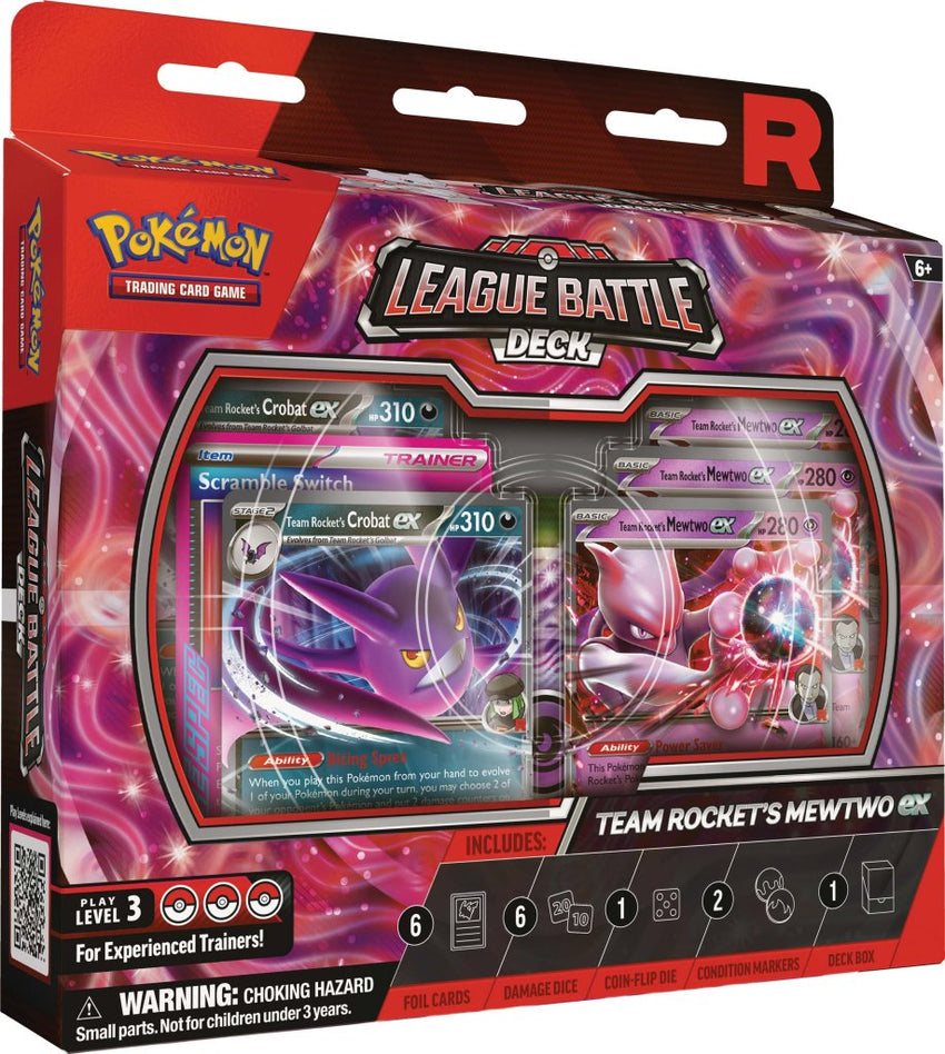 Pokemon TCG Team Rocket's Mewtwo ex League Battle Deck (Pre Order)