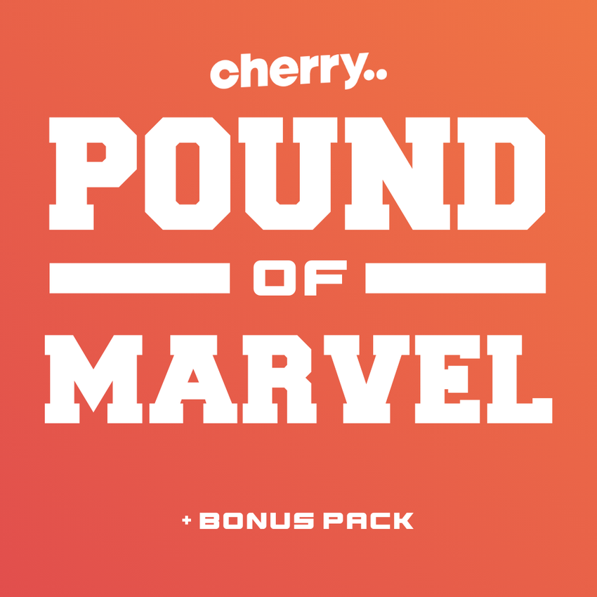 Pound Of Marvel Box - 200 Marvel Cards + Pack