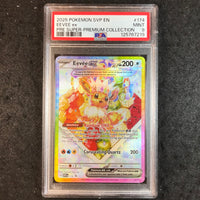 PSA 9 Eevee ex - SVP 174 - Prismatic Evolutions SPC Pokemon Black Star Promo 219
