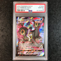 PSA 10 Umbreon Vmax - TG23/TG30 - Trainer Gallery Pokemon Brilliant Stars 636