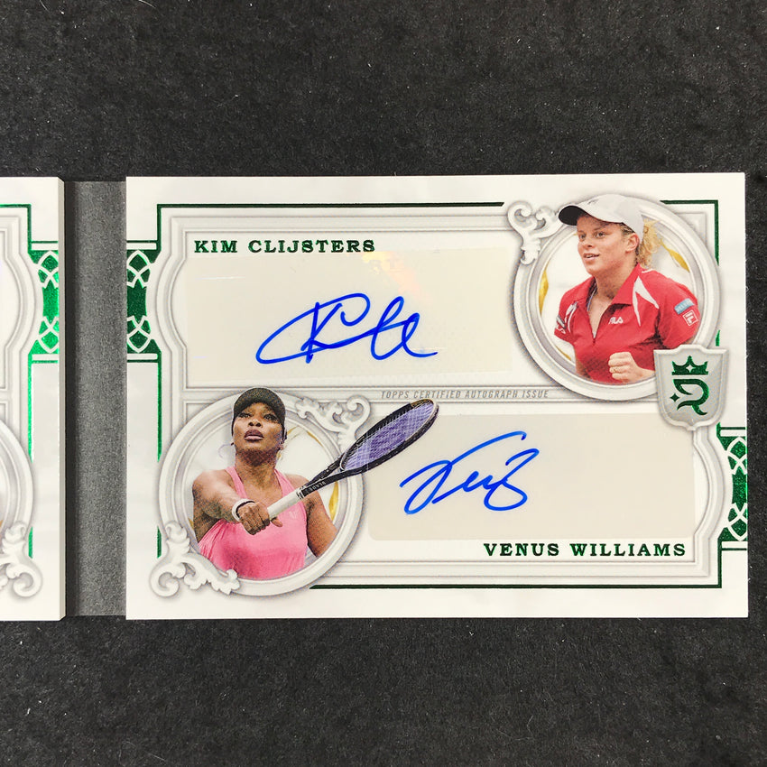 2024 Topps Royalty HINGIS DAVENPORT CLIJSTERS WILLIAMS Quad Auto Booklet 4/5