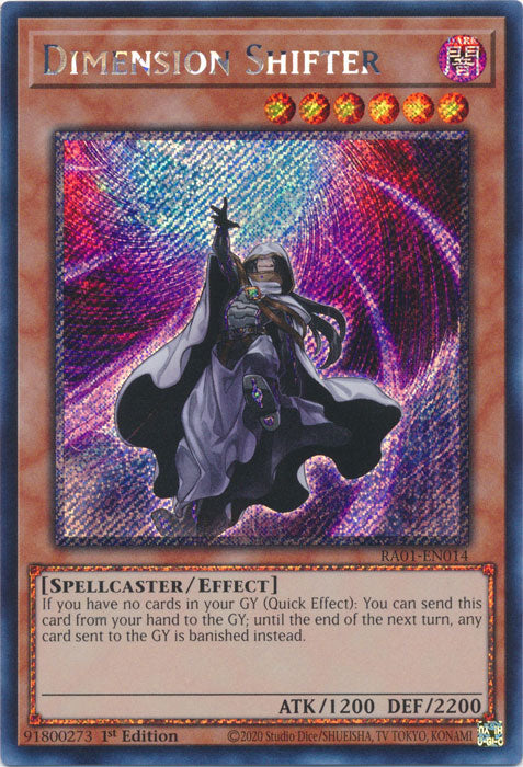 [PLATINUM] Dimension Shifter - RA01-EN014 - 1st Edition