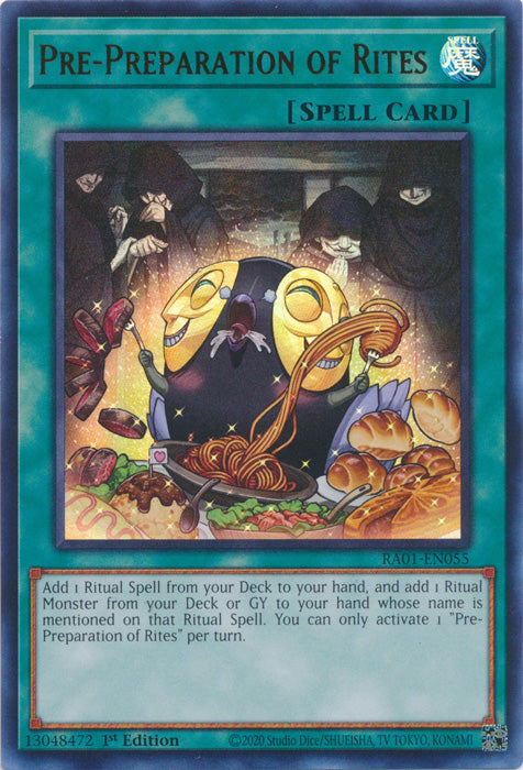 RA01-EN055 - Pre-Preparation of Rites Ultra Rare 1st Edition