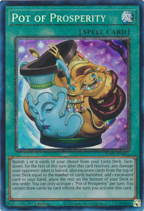 [COLLECTOR'S RARE] Pot of Prosperity - RA01-EN066 - 1st Edition